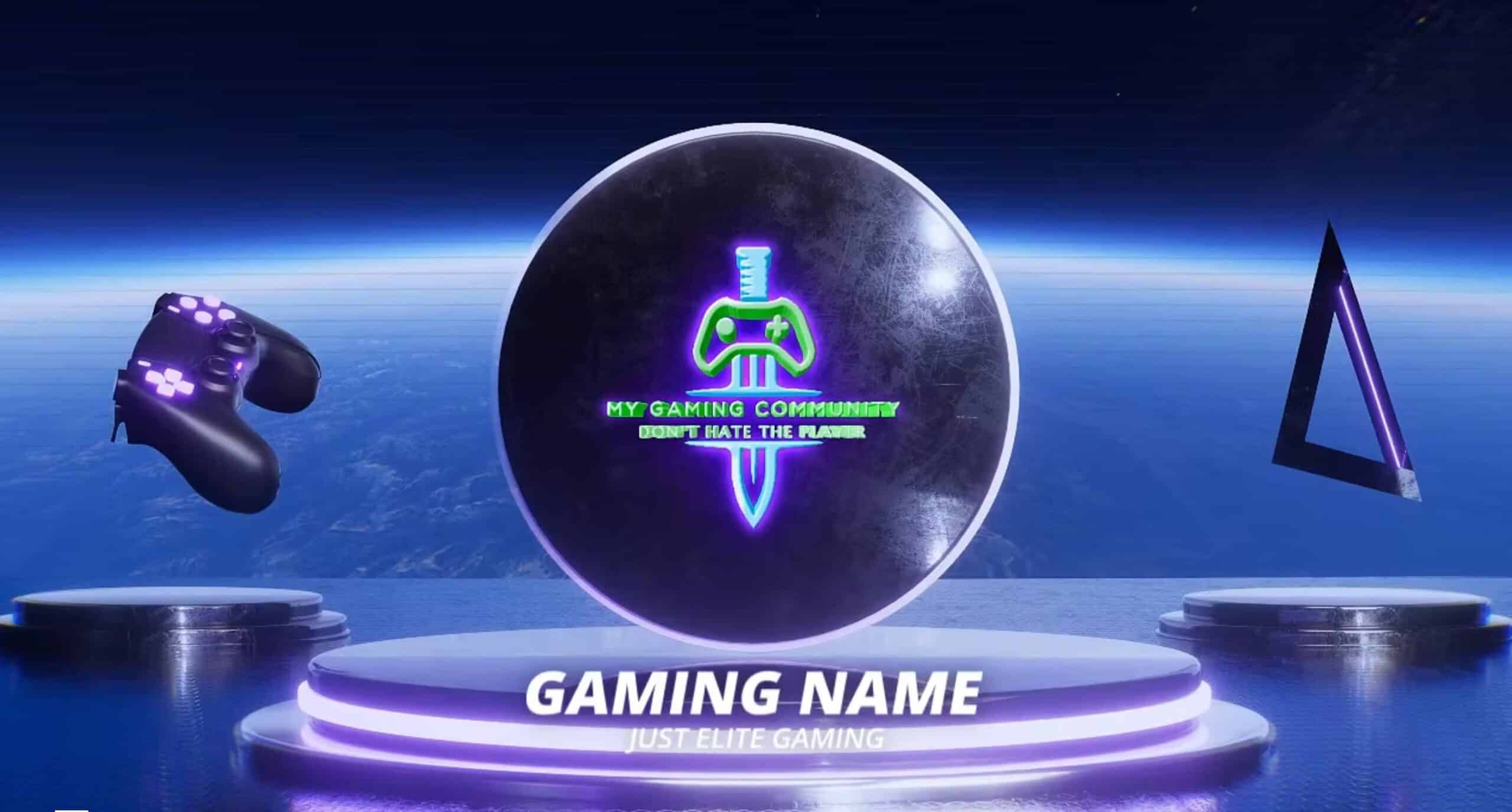 Neon Gamer Intro Video